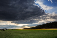 Wolkenszenerie am Abend