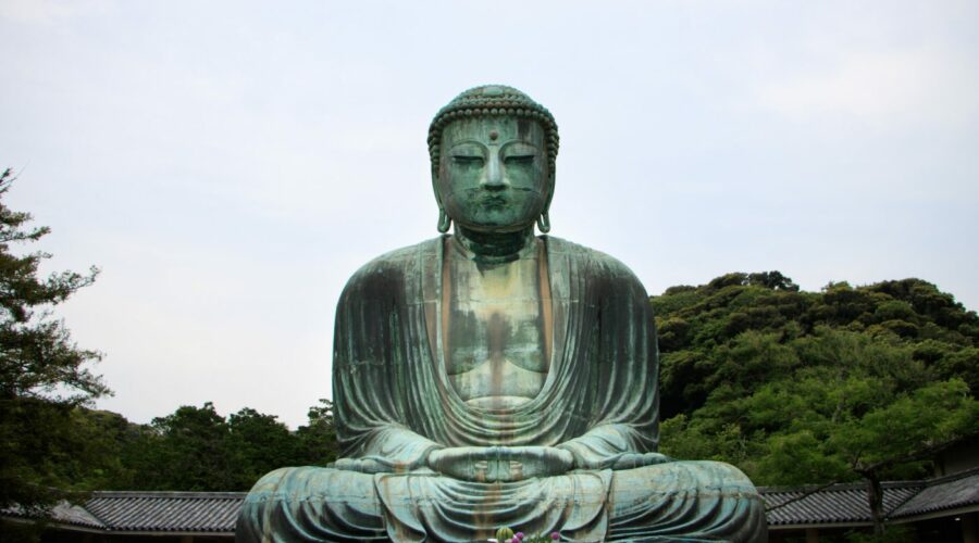 Der Buddha von Hase (Kamakura), Daibudsu, Japan