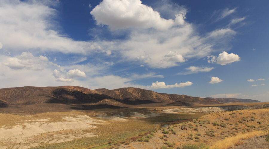 Photo: Desert and lakes