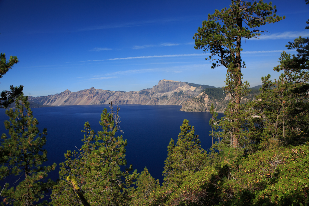 Photo: Rauch und Himmel - Crater Lake