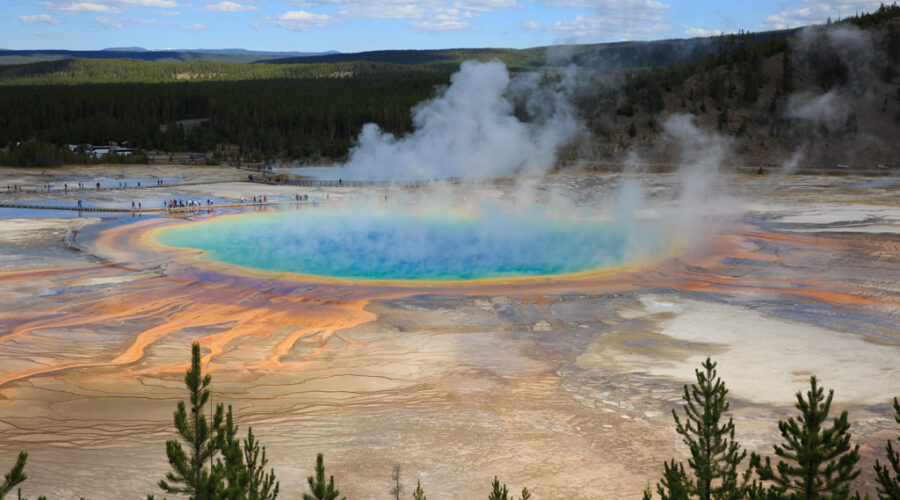 Grand Prismatic Spring Yellowstone Nationalpark