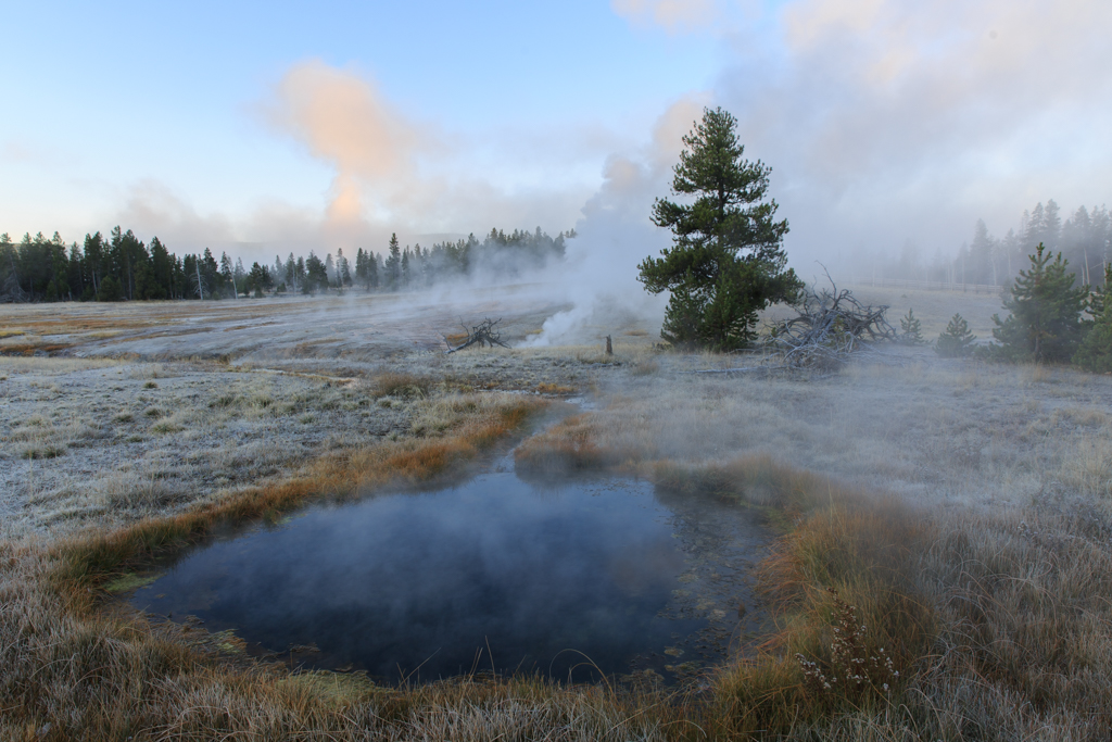 Photo: Im Land der Geysire - Yellowstone Nationalpark