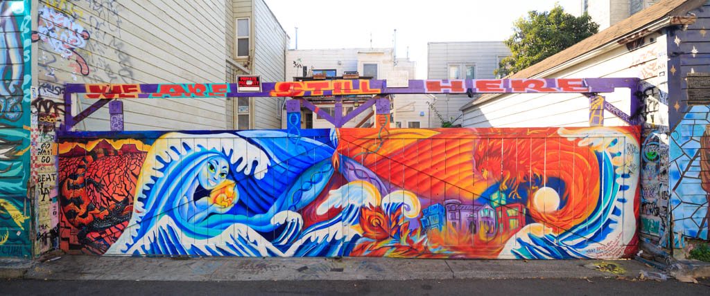 Clarion Alley Welle Mural San Francisco