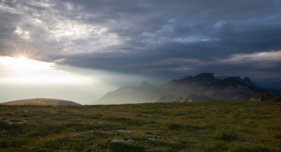 Photo: Ein Tag in den Alpen - Die Churfirsten