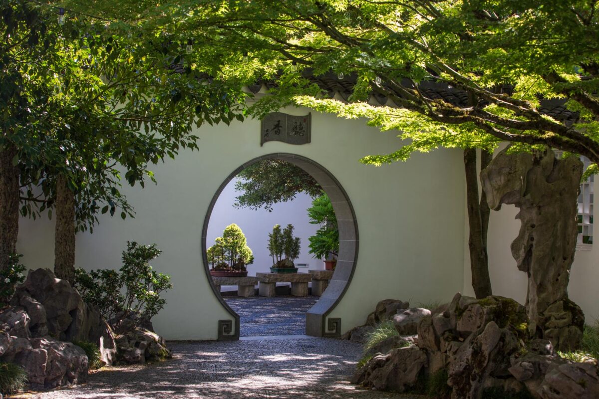 Photo: Lan Su, ein chinesischer Garten in Portland