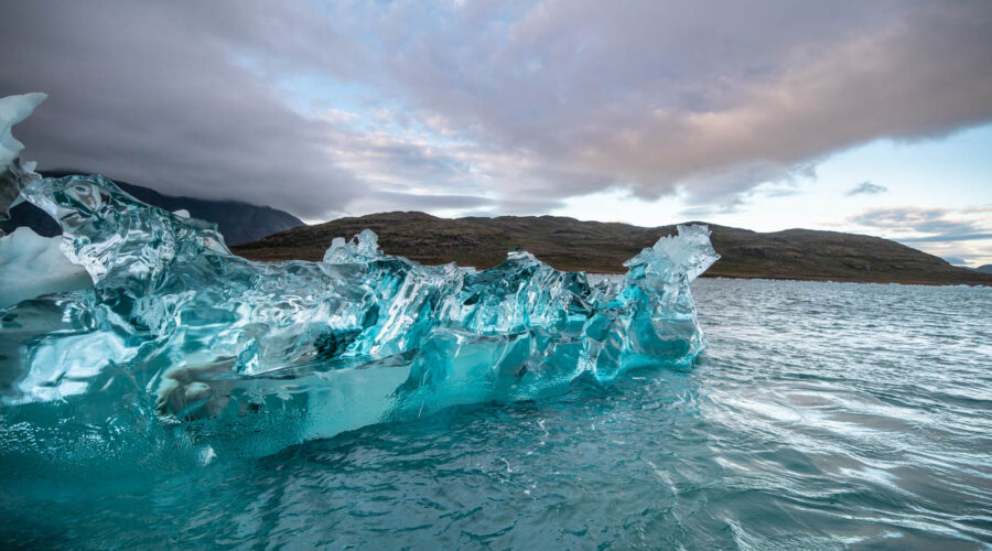 Eisberge in Narsaq, Grönland