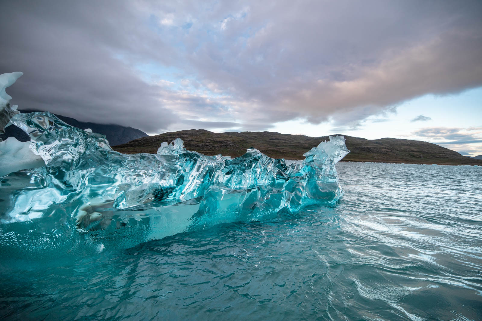 Eisberge in Narsaq, Grönland