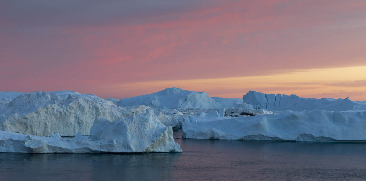 Photo: Ilulissat by night