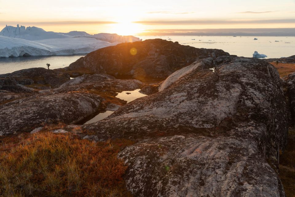Photo: Ilulissat by night