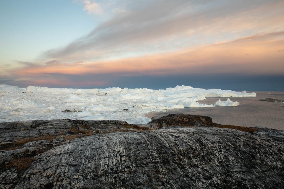 Photo: Ilulissat by night