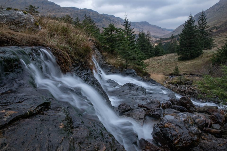 Was wäre Schottland ohne Wasserfall! Winter