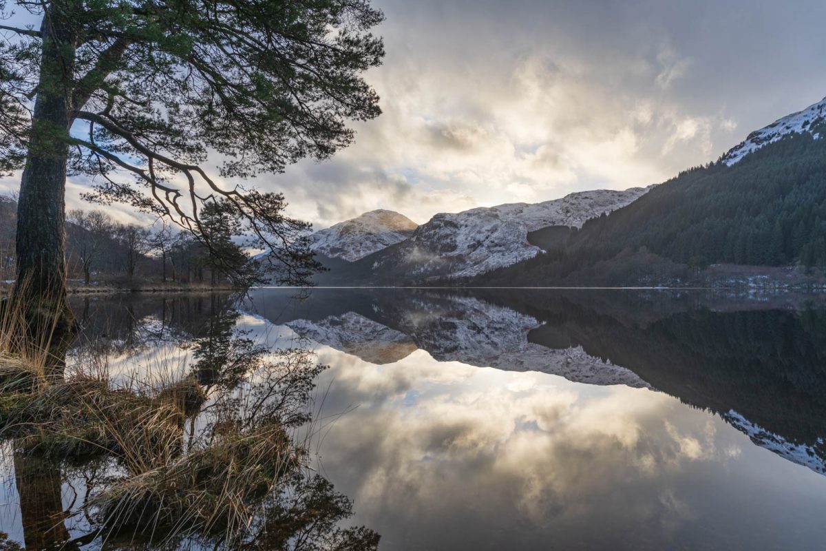 Geniale Stimmung am Loch Eck, Schottland