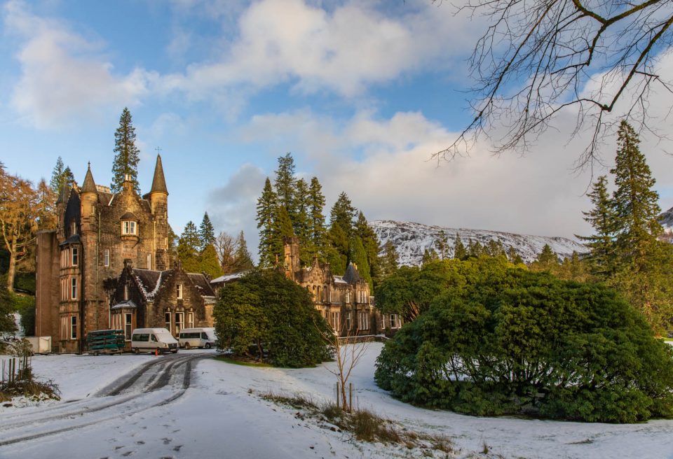 Photo: Benmore - ein botanischer Garten im Winter