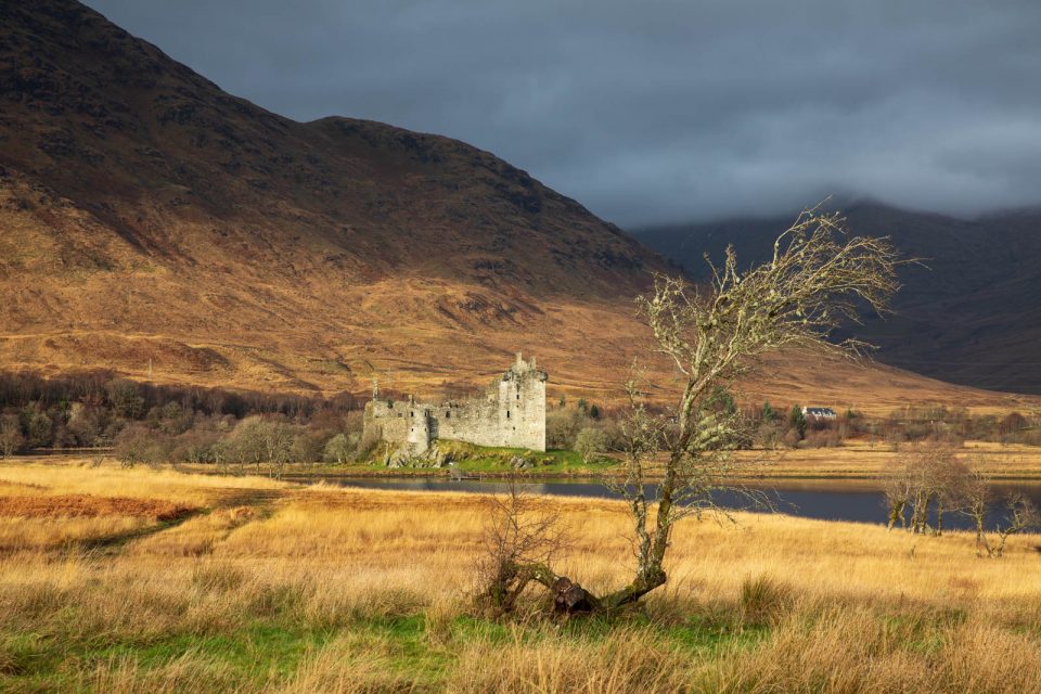 Kilchurn Castle ist einfach fotogen! Schottland im Winter