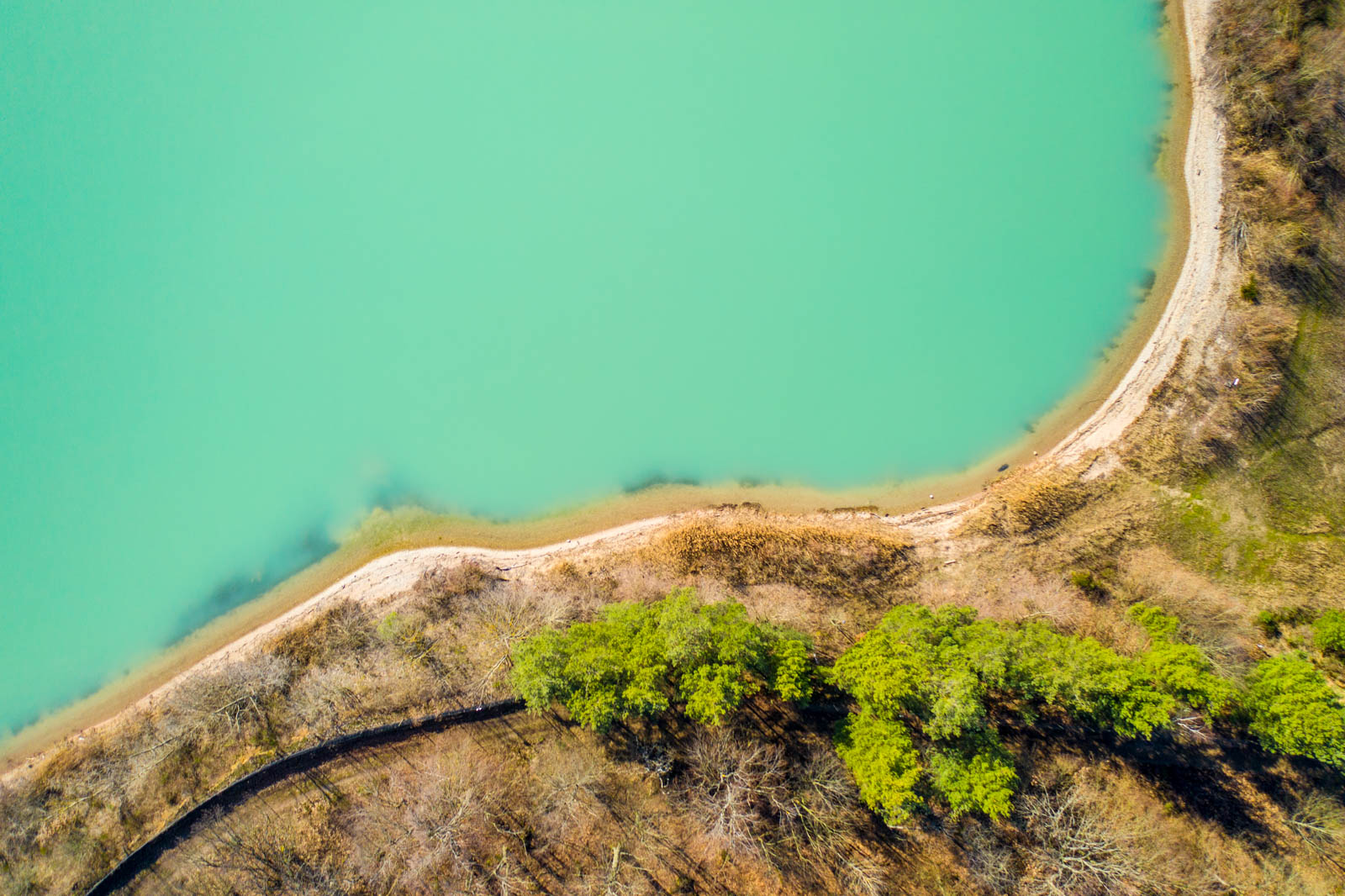 Karibisches Flair Strand, Baggersee, Rheinebene