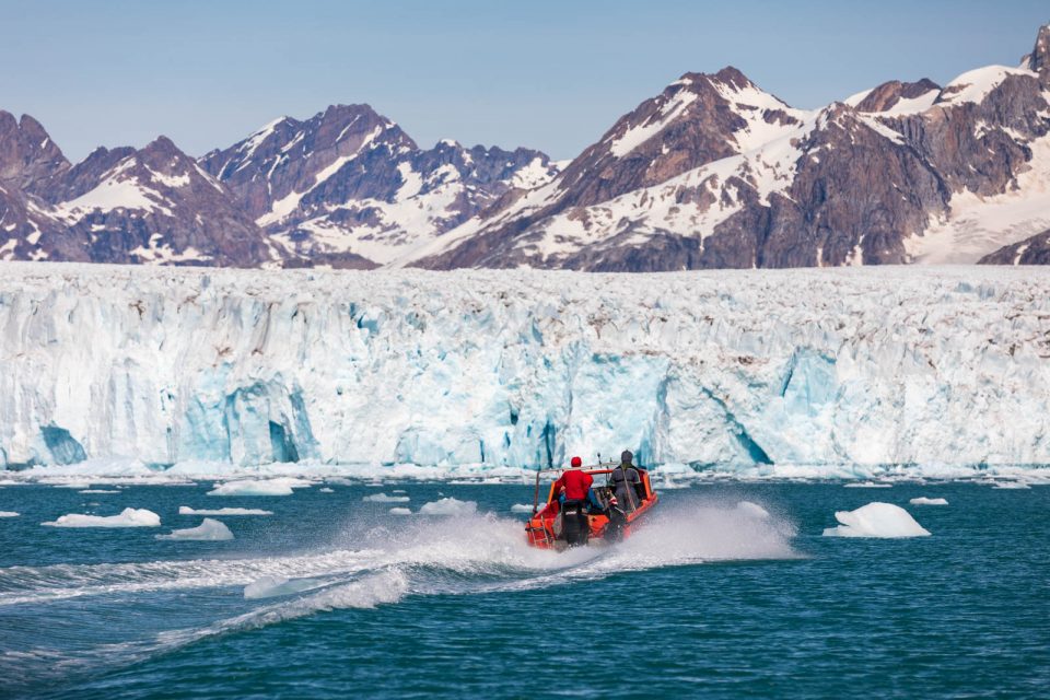 Photo: Gletscher und Fjorde