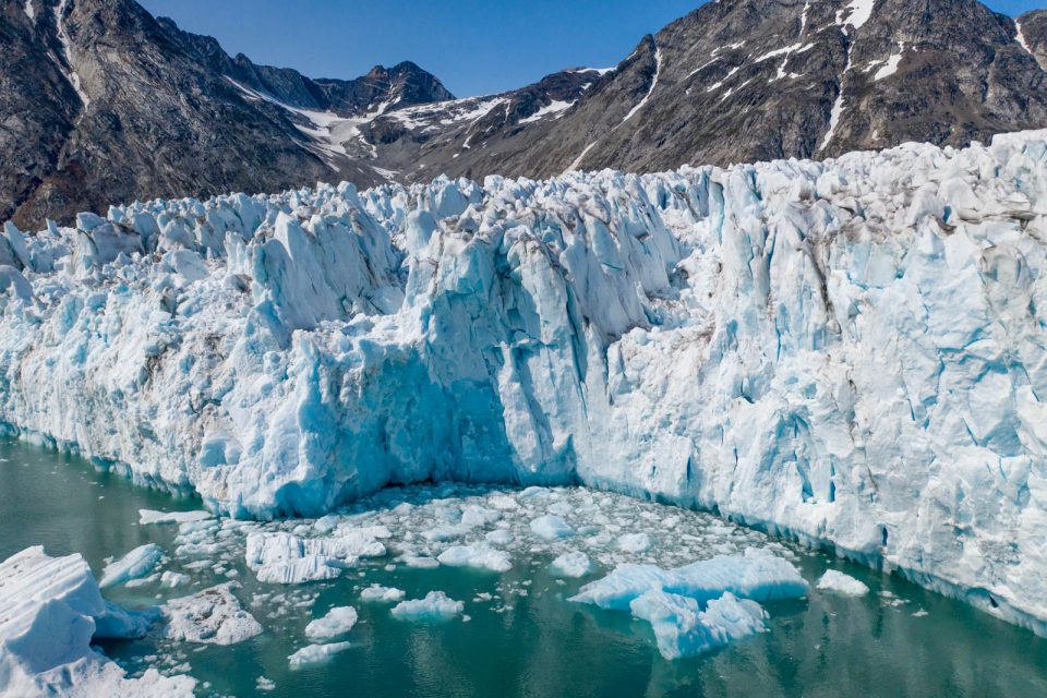 Photo: Gletscher und Fjorde