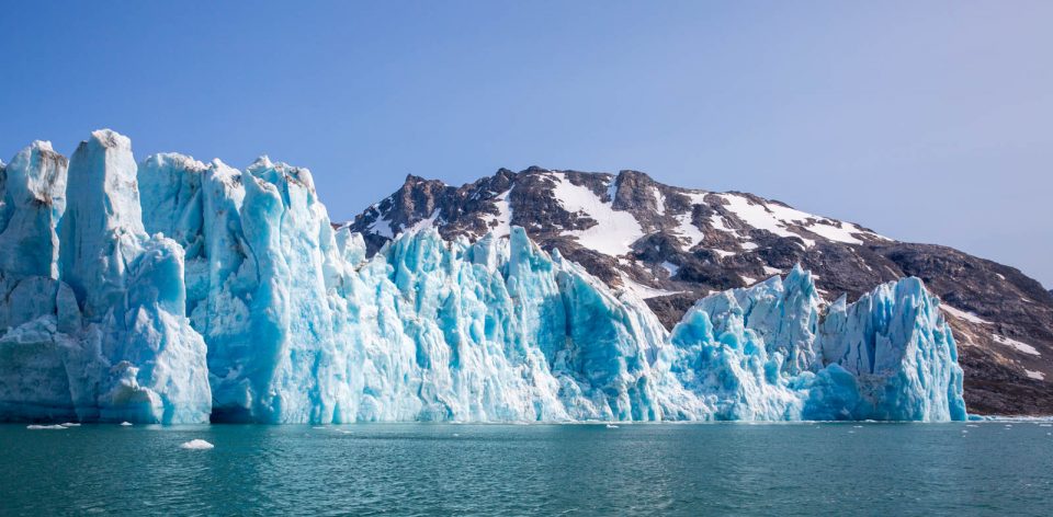 Photo: Gletscher und Fjorde