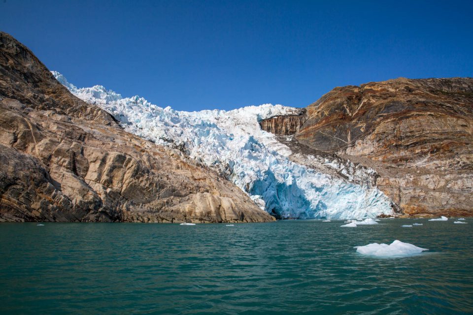 Photo: Gletscher und Fjorde