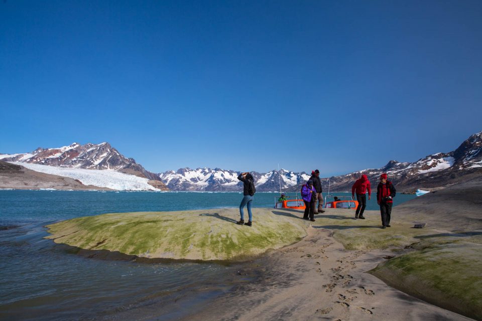 Photo: Gletscher und Fjorde