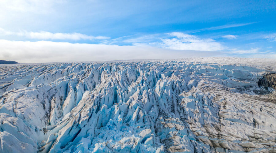 Ostgrönland, Grönland, Gletscher, Drohne, Mavic 2 Pro, Panorama