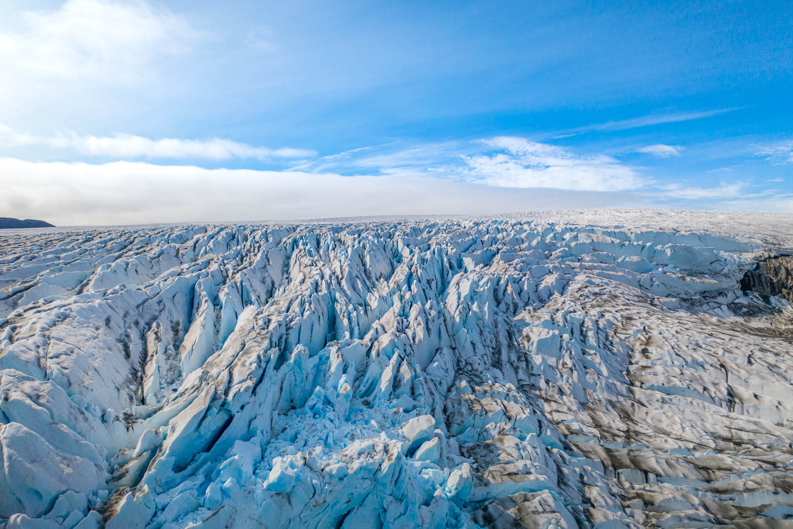 Ostgrönland, Grönland, Gletscher, Drohne, Mavic 2 Pro, Panorama