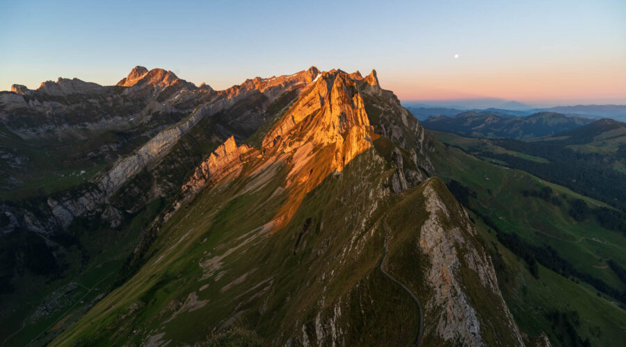 Säntis, Morgenlicht