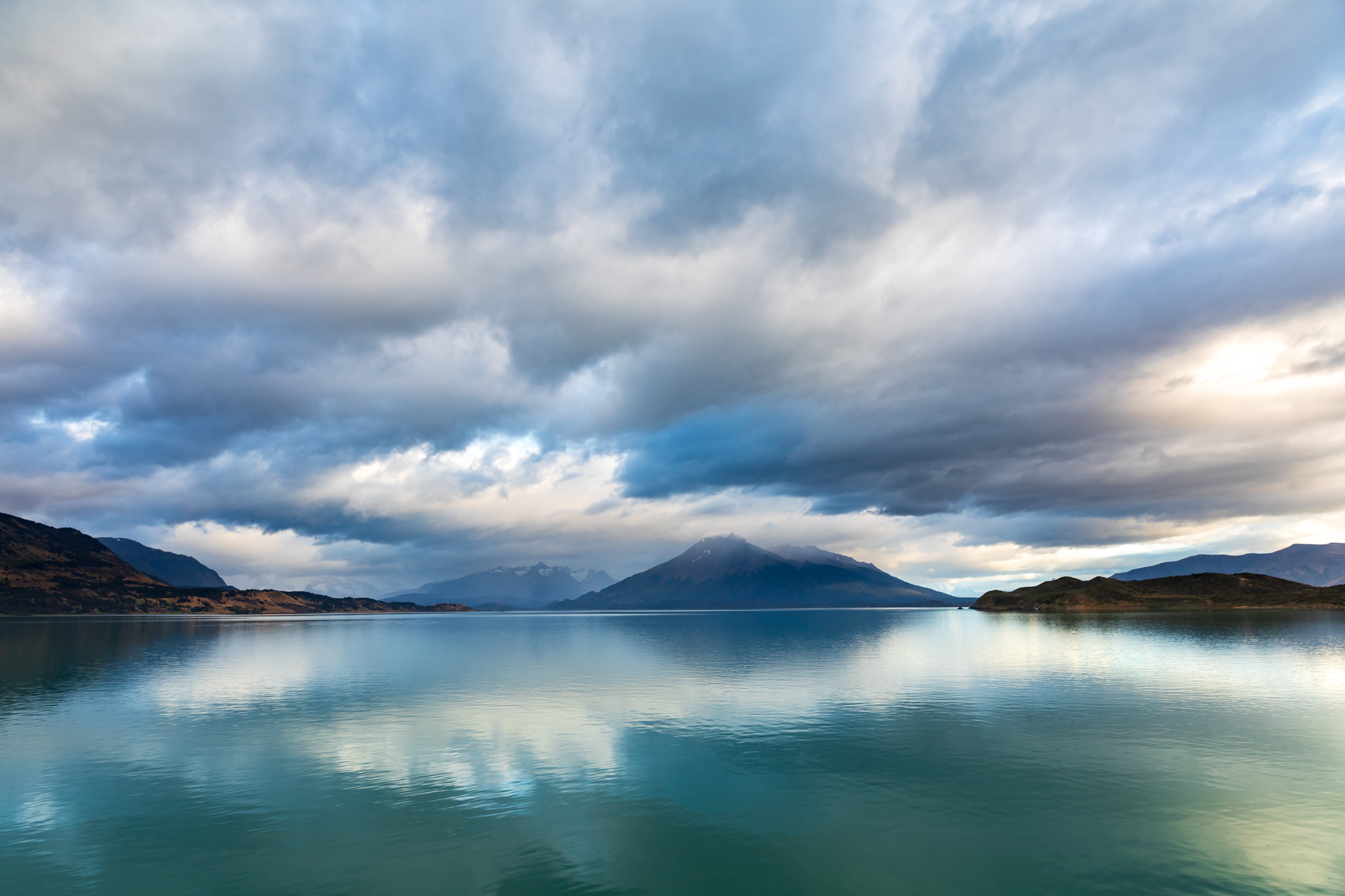 Fjord Ultima Esperanza, Chile, Patagonien,