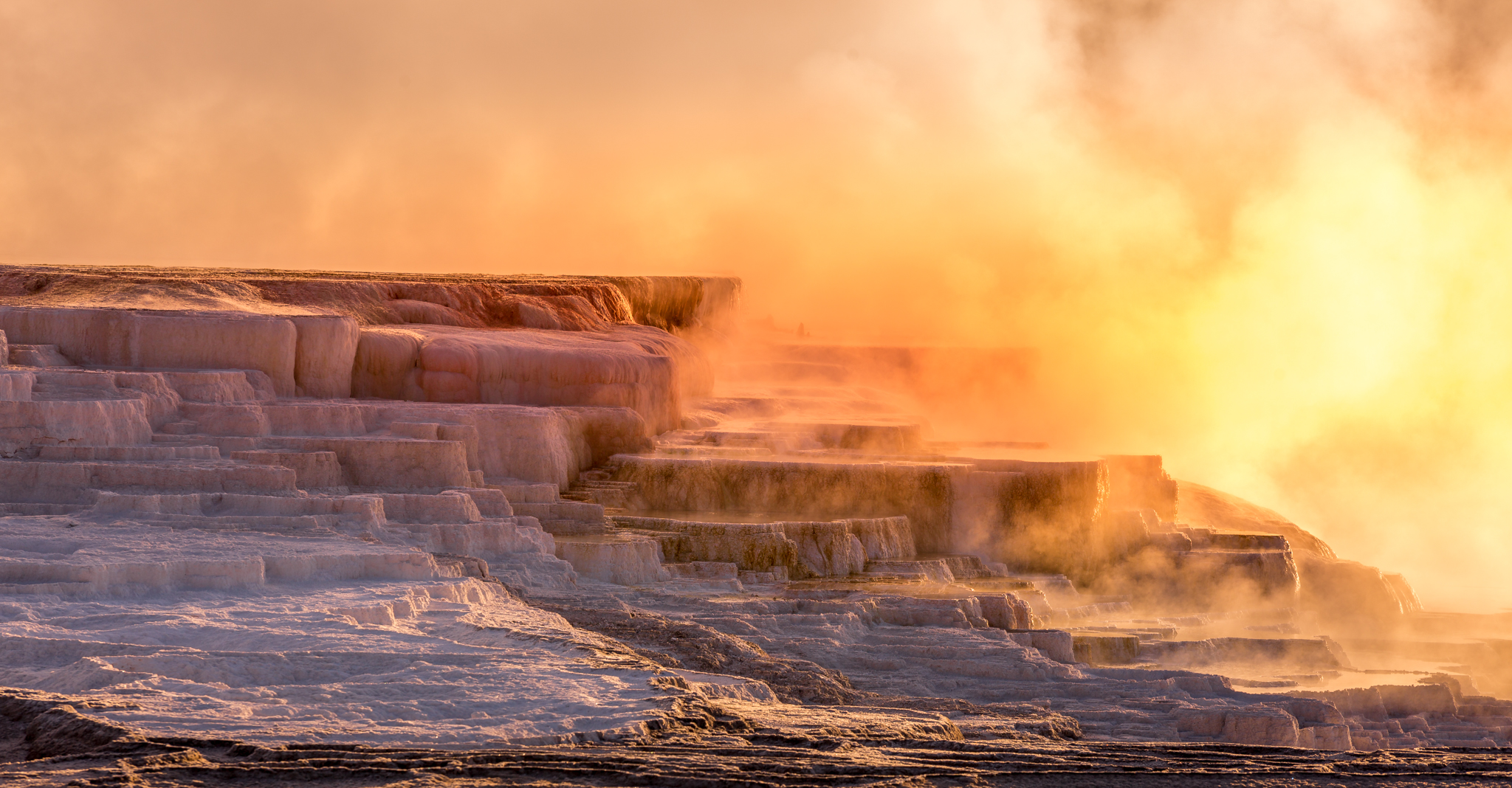 Mamoth Hot Springs, Yellowstone National Park