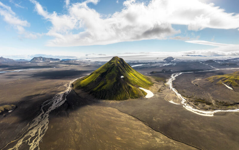 Photo: Island aus der Luft