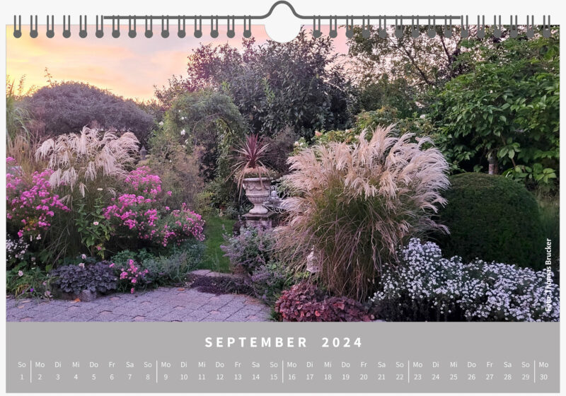 Photo: Hier gibt es den Kalender Traumgärten 2024 zu bestellen